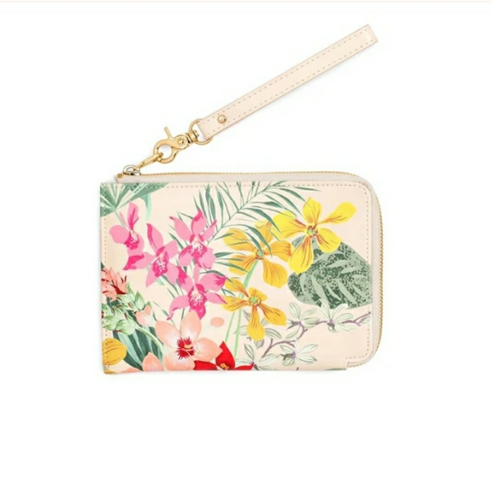 Travel Wristlet Floral